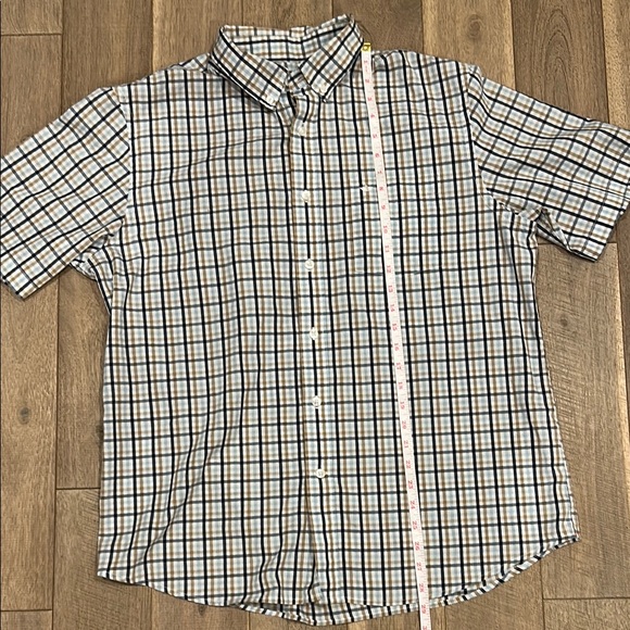 Dockers Men’s Plaid Button Up Shirt Size Large - Picture 8 of 8